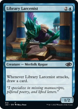 Library Larcenist [Jumpstart 2022] | Cards and Coasters CA