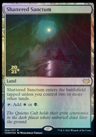 Shattered Sanctum [Innistrad: Crimson Vow Prerelease Promos] | Cards and Coasters CA