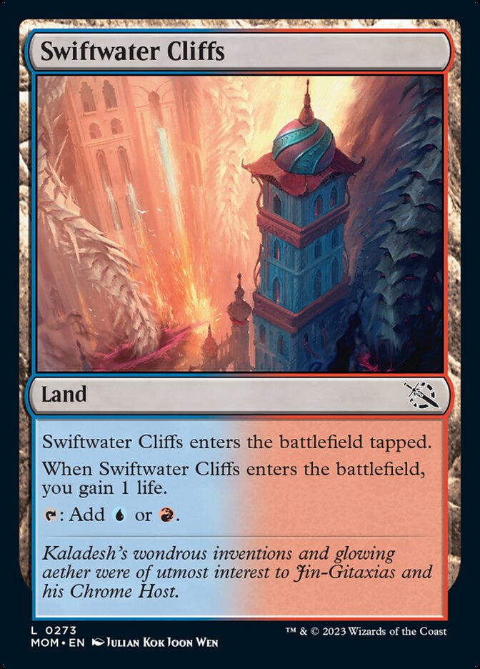 Swiftwater Cliffs [March of the Machine] | Cards and Coasters CA