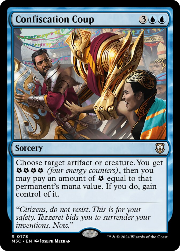 Confiscation Coup [Modern Horizons 3 Commander] | Cards and Coasters CA
