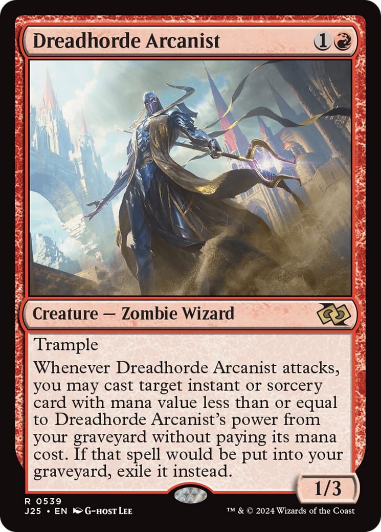 Dreadhorde Arcanist [Foundations Jumpstart] | Cards and Coasters CA