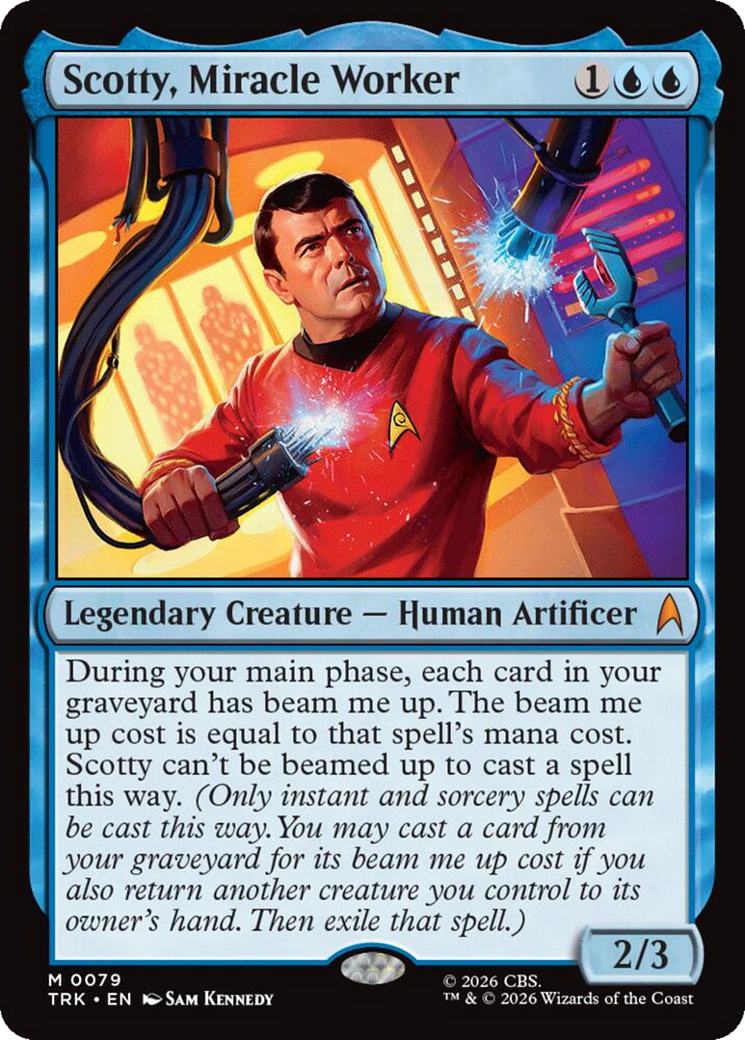Scotty, Miracle Worker [Star Trek] | Cards and Coasters CA