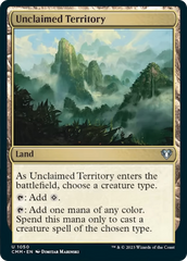 Unclaimed Territory [Commander Masters] | Cards and Coasters CA