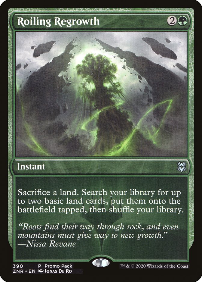 Roiling Regrowth (Promo Pack) [Zendikar Rising Promos] | Cards and Coasters CA
