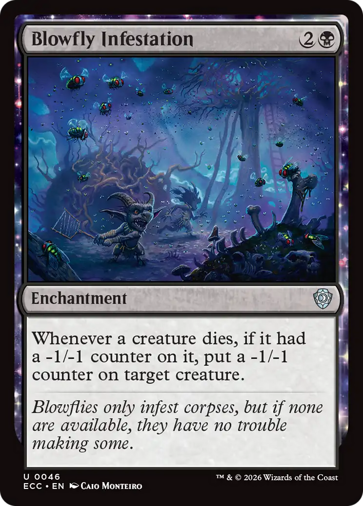 Blowfly Infestation [Lorwyn Eclipsed Commander] | Cards and Coasters CA