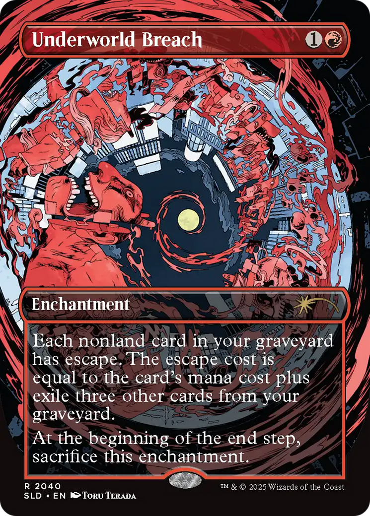 Underworld Breach (2040) (Rainbow Foil) [Secret Lair Drop Series] | Cards and Coasters CA