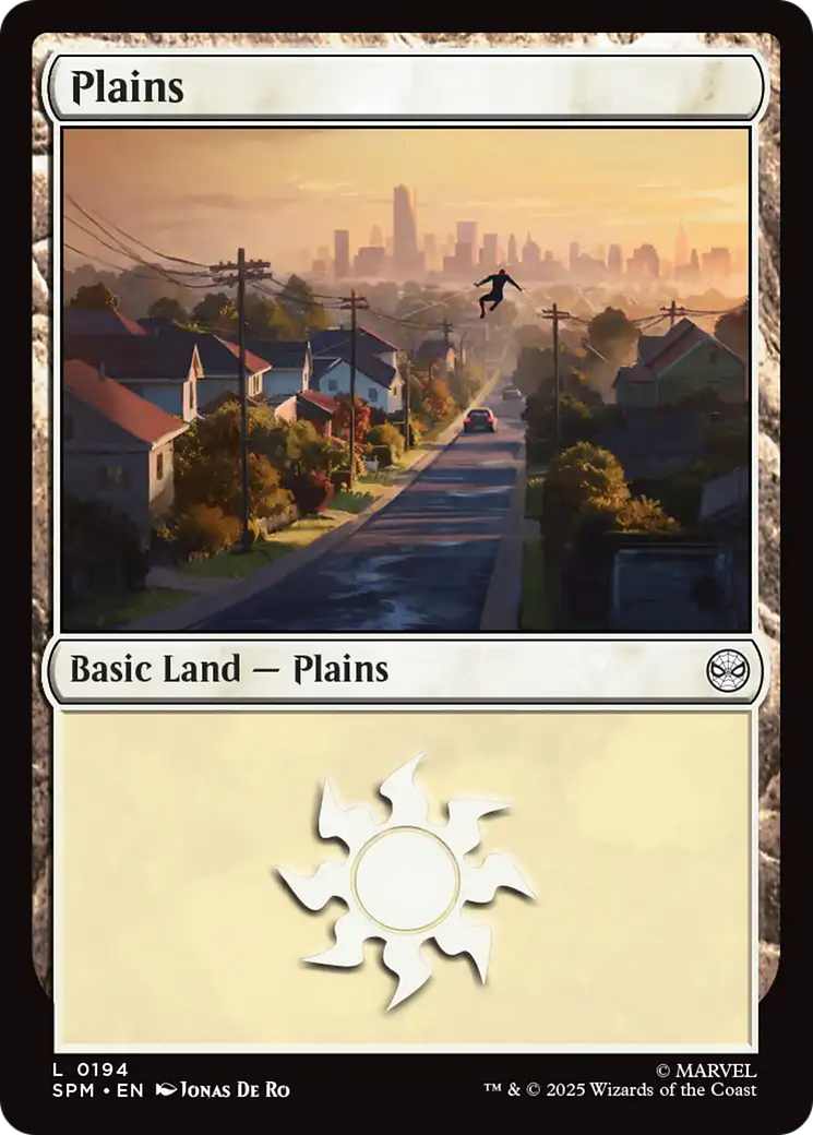 Plains (0194) [Marvel's Spider-Man] | Cards and Coasters CA