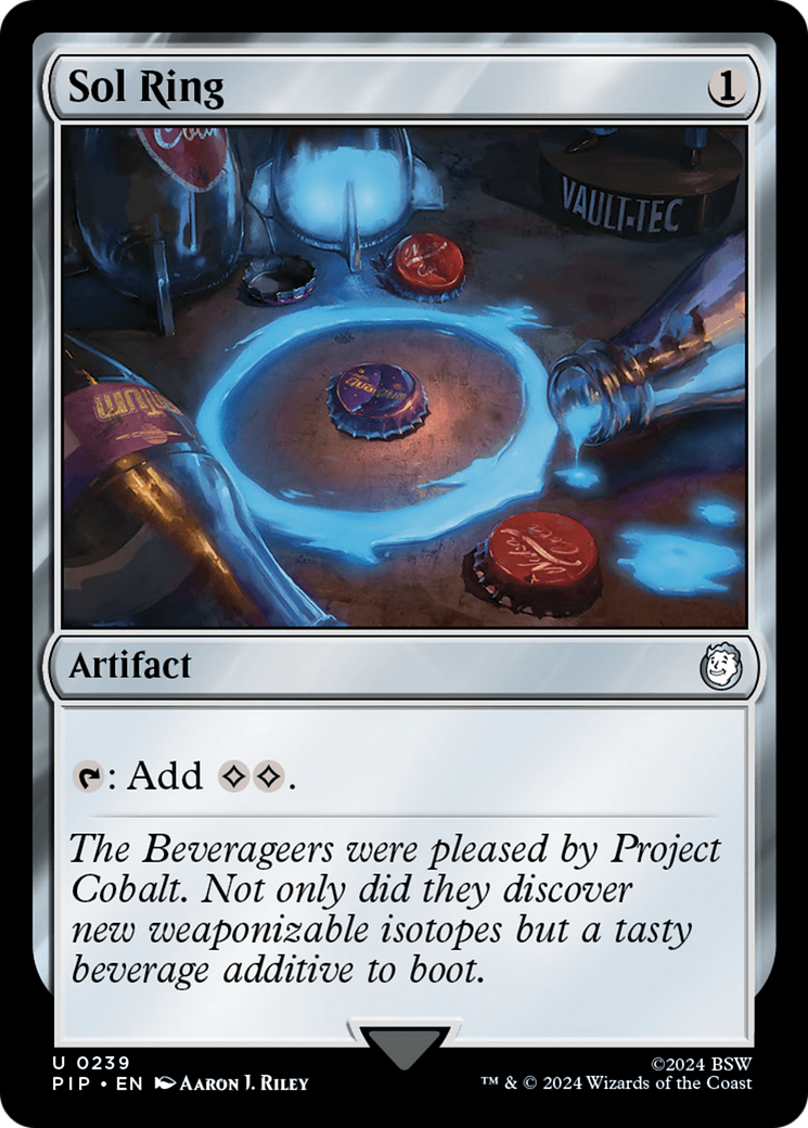 Sol Ring [Fallout] | Cards and Coasters CA