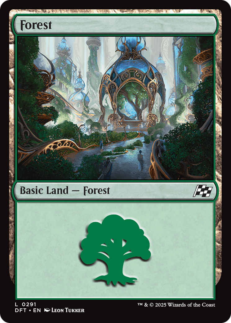 Forest (0291) [Aetherdrift] | Cards and Coasters CA