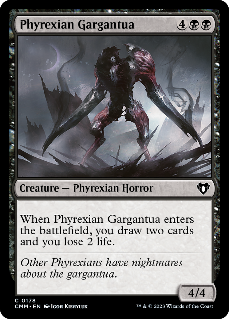 Phyrexian Gargantua [Commander Masters] | Cards and Coasters CA