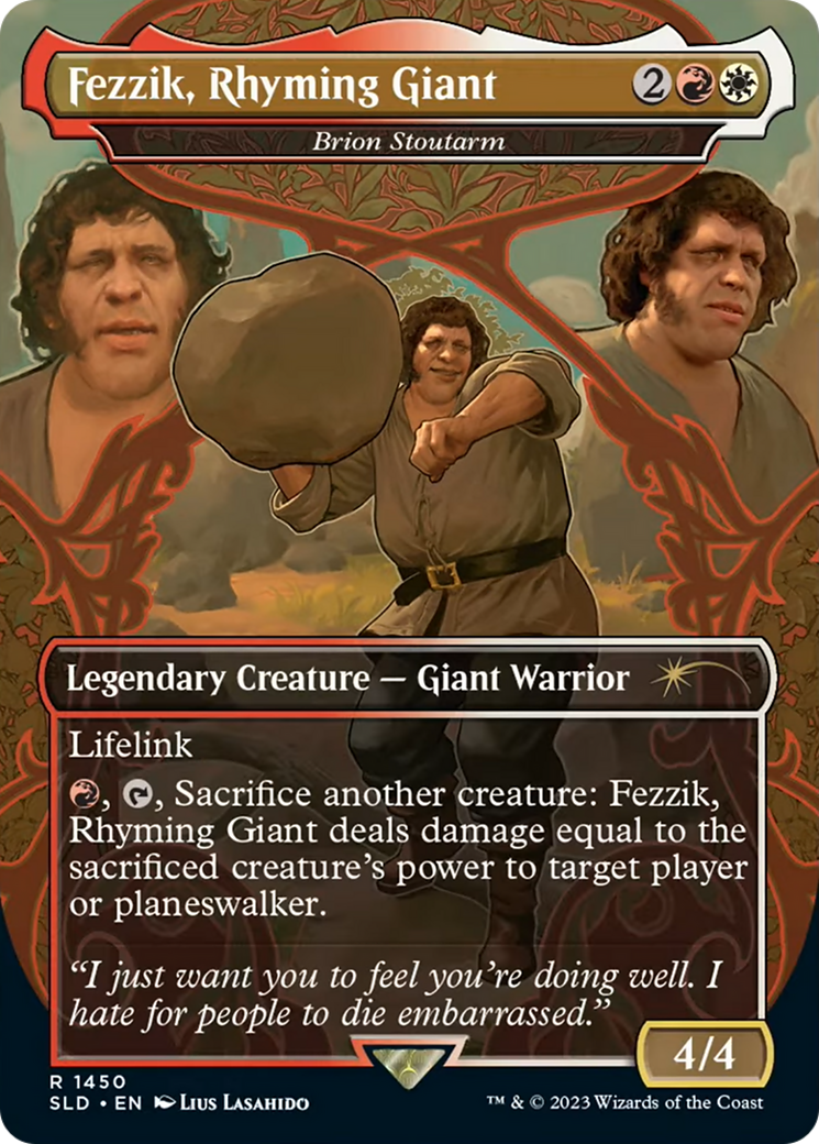 Fezzik, Rhyming Giant - Brion Stoutarm [Secret Lair Drop Series] | Cards and Coasters CA