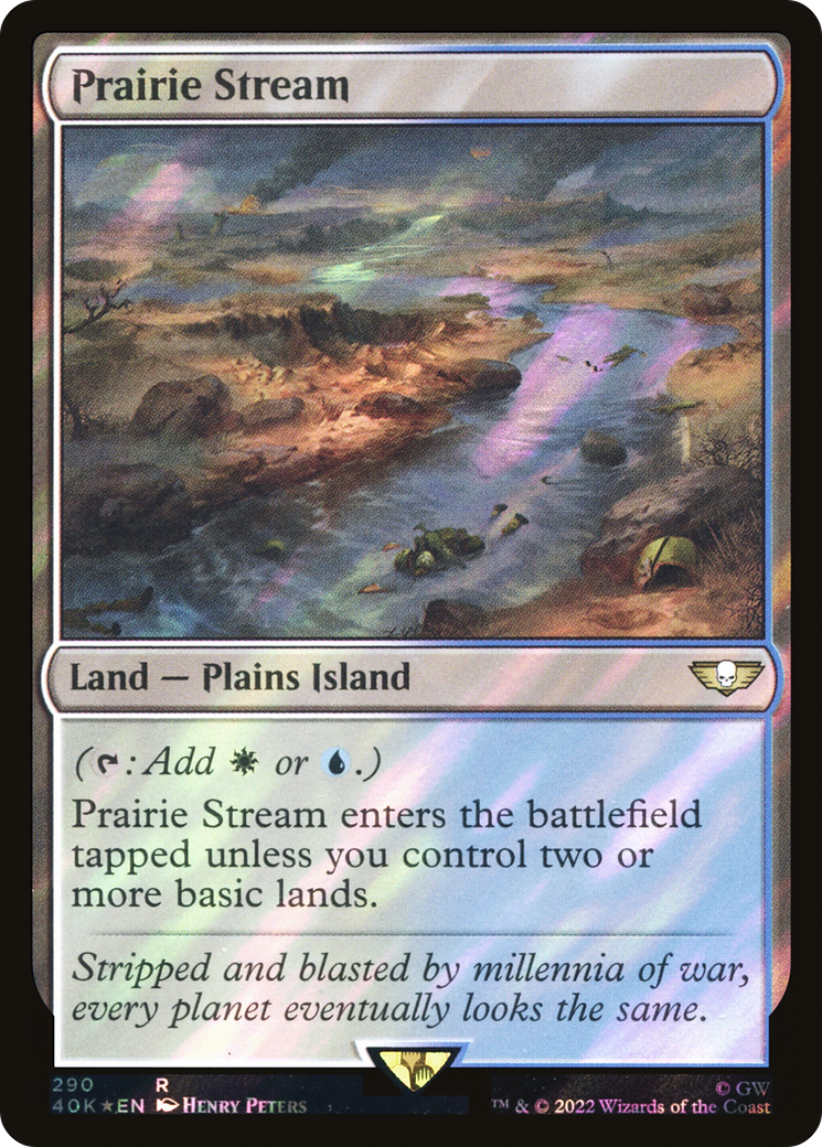 Prairie Stream (Surge Foil) [Marvel Super Heroes Commander] | Cards and Coasters CA