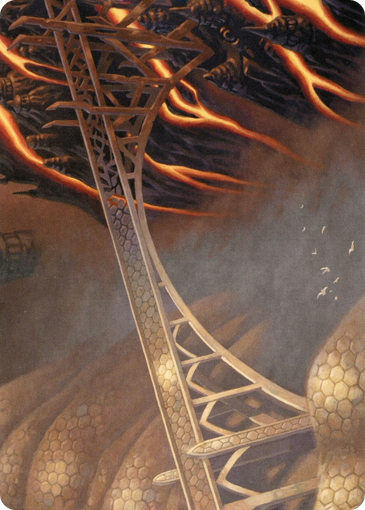 Rustvale Bridge Art Card [Modern Horizons 2 Art Series] | Cards and Coasters CA