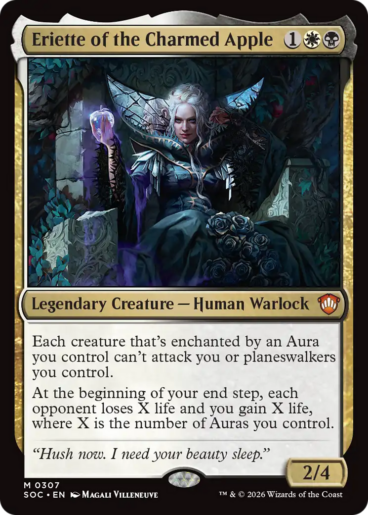 Eriette of the Charmed Apple [Secrets of Strixhaven Commander] | Cards and Coasters CA
