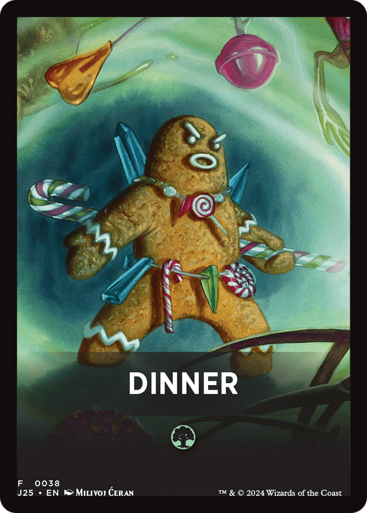 Dinner Theme Card [Foundations Jumpstart Front Cards] | Cards and Coasters CA