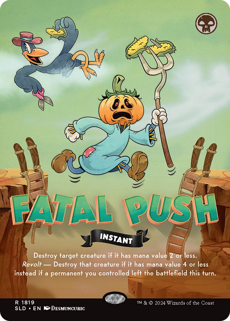 Fatal Push (1819) [Secret Lair Drop Series] | Cards and Coasters CA