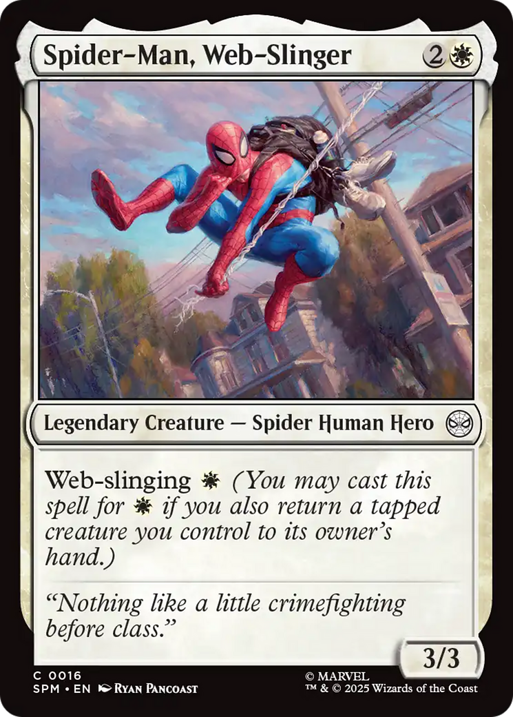 Spider-Man, Web-Slinger [Marvel's Spider-Man] | Cards and Coasters CA