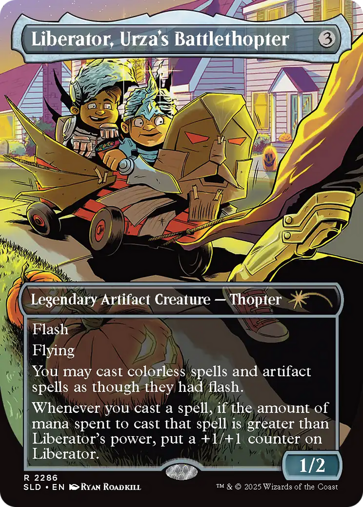 Liberator, Urza's Battlethopter [Secret Lair Drop Series] | Cards and Coasters CA