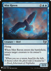 Mist Raven [Mystery Booster] | Cards and Coasters CA