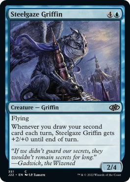 Steelgaze Griffin [Jumpstart 2022] | Cards and Coasters CA
