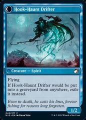 Baithook Angler // Hook-Haunt Drifter [Innistrad: Midnight Hunt] | Cards and Coasters CA