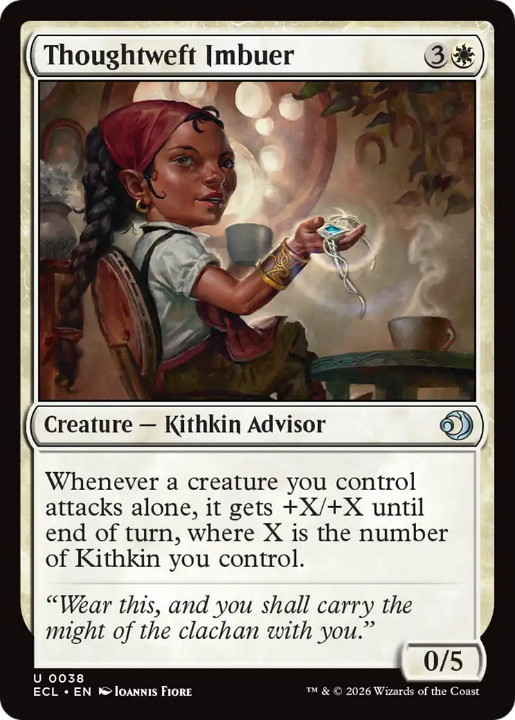 Thoughtweft Imbuer [Lorwyn Eclipsed] | Cards and Coasters CA