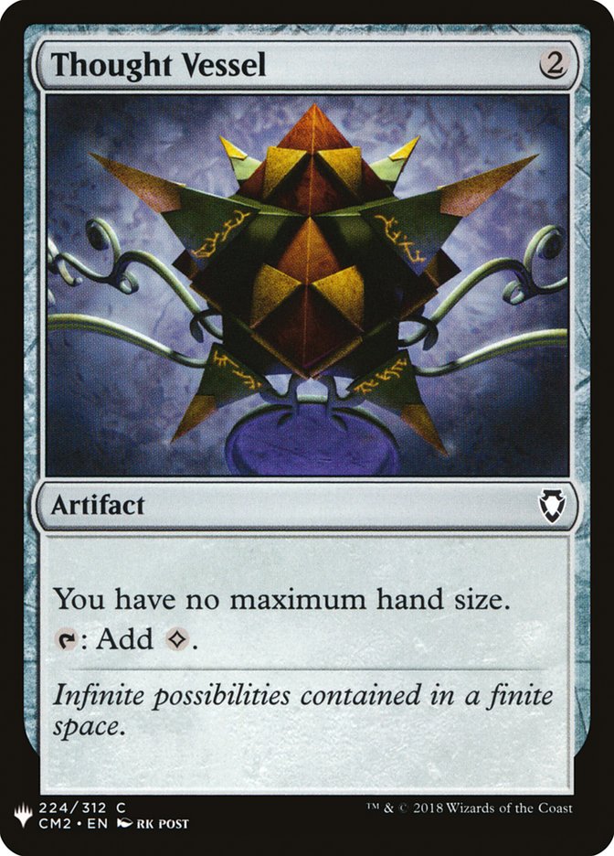 Thought Vessel [Mystery Booster] | Cards and Coasters CA