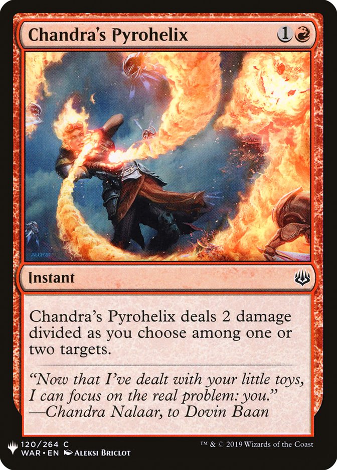 Chandra's Pyrohelix [Mystery Booster] | Cards and Coasters CA