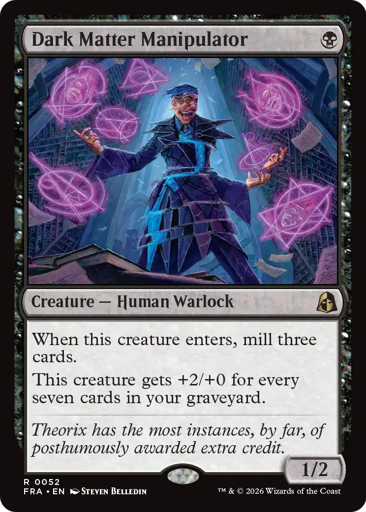 Dark Matter Manipulator [Reality Fracture] | Cards and Coasters CA
