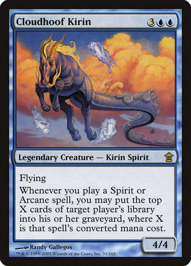 Cloudhoof Kirin [Saviors of Kamigawa] | Cards and Coasters CA