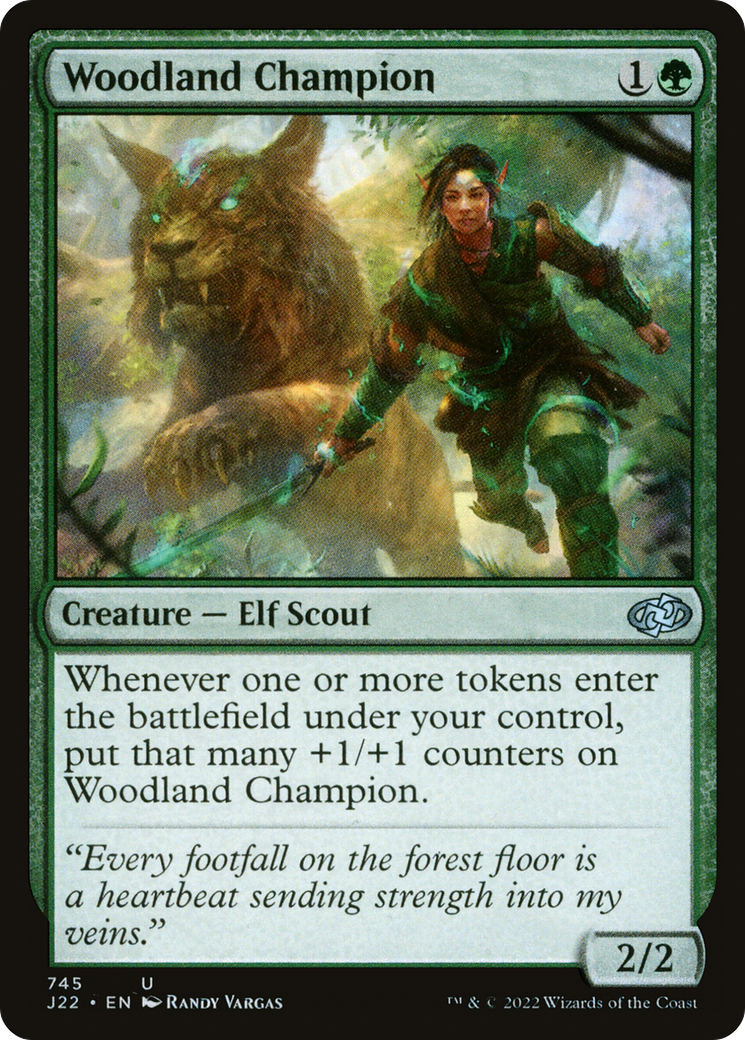Woodland Champion [Jumpstart 2022] | Cards and Coasters CA