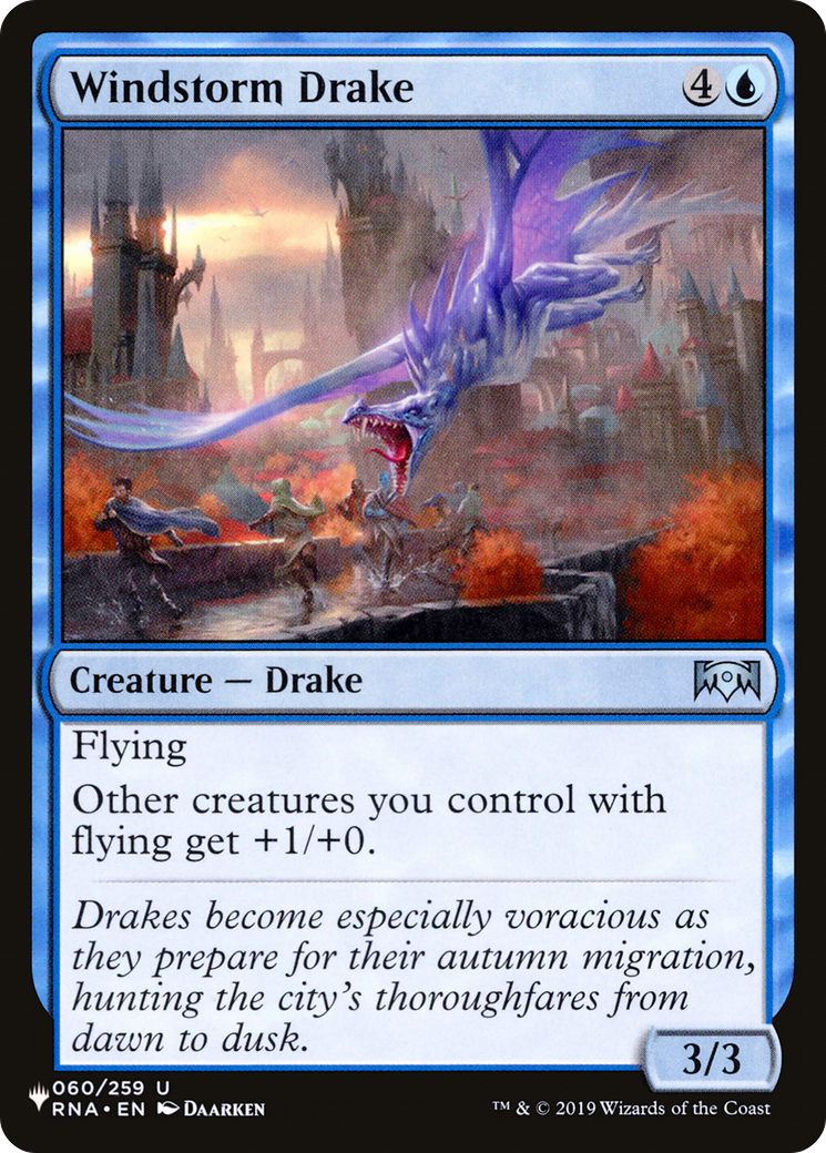 Windstorm Drake [The List Reprints] | Cards and Coasters CA