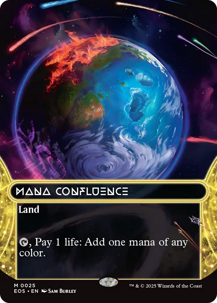 Mana Confluence (0025) (Borderless) [Edge of Eternities: Stellar Sights] | Cards and Coasters CA