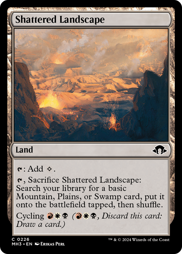 Shattered Landscape [Modern Horizons 3] | Cards and Coasters CA