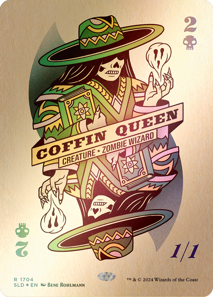 Coffin Queen (Rainbow Foil) [Secret Lair Drop Series] | Cards and Coasters CA