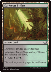 Darkmoss Bridge [Duskmourn: House of Horror Commander] | Cards and Coasters CA