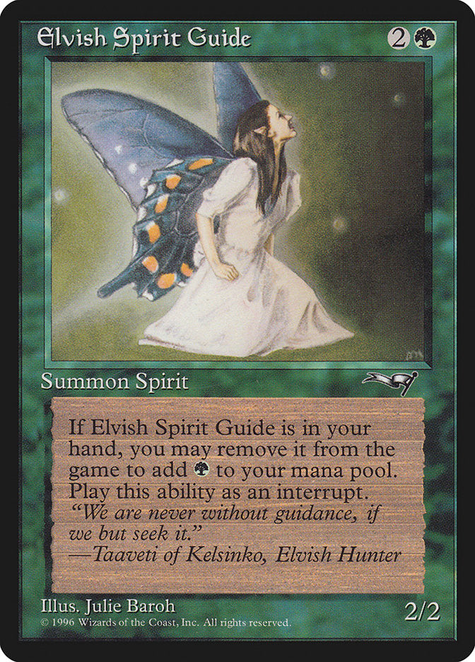 Elvish Spirit Guide [Alliances] | Cards and Coasters CA