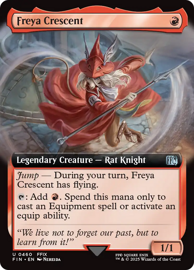 Freya Crescent (Extended Art) [FINAL FANTASY] | Cards and Coasters CA