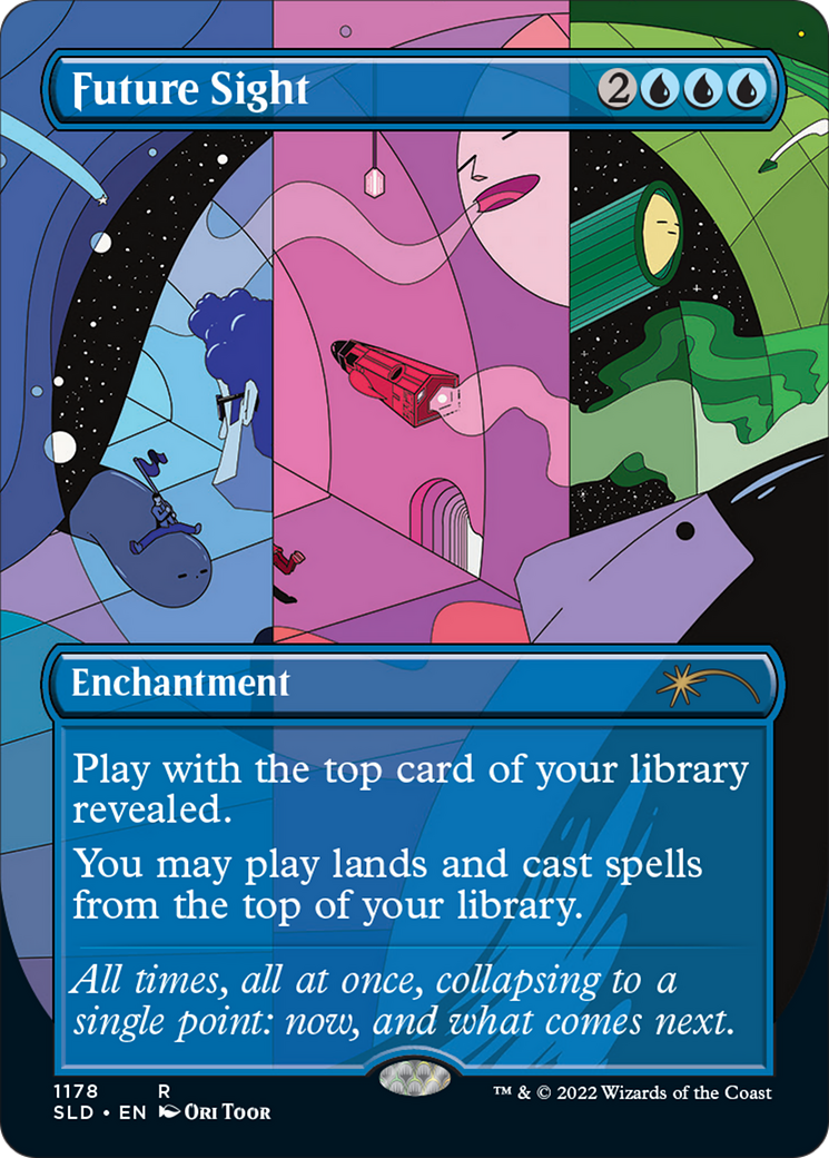 Future Sight (Borderless) [Secret Lair Drop Series] | Cards and Coasters CA
