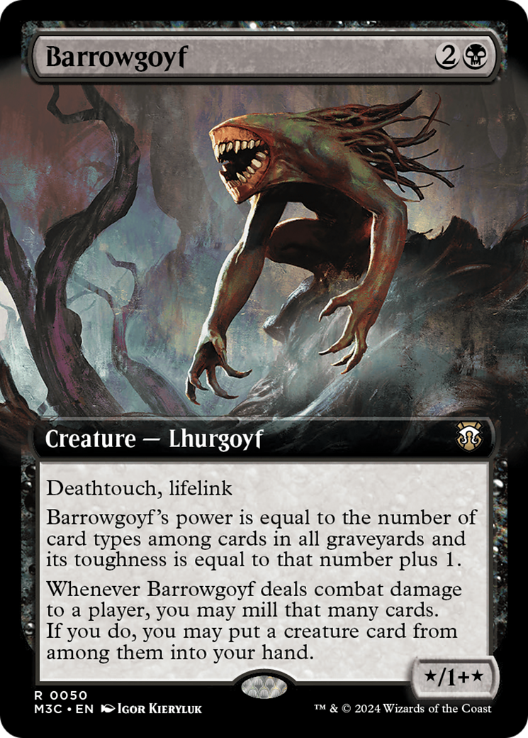 Barrowgoyf (Extended Art) [Modern Horizons 3 Commander] | Cards and Coasters CA
