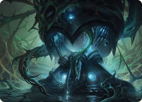 Expand the Sphere Art Card [Phyrexia: All Will Be One Art Series] | Cards and Coasters CA