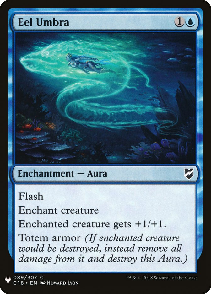 Eel Umbra [Mystery Booster] | Cards and Coasters CA