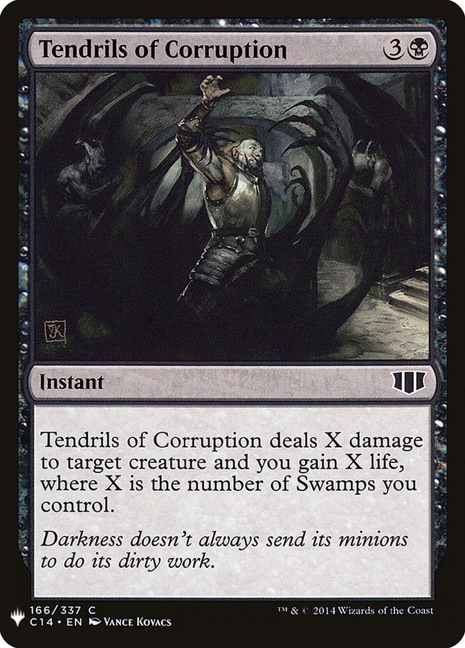 Tendrils of Corruption [Mystery Booster] | Cards and Coasters CA