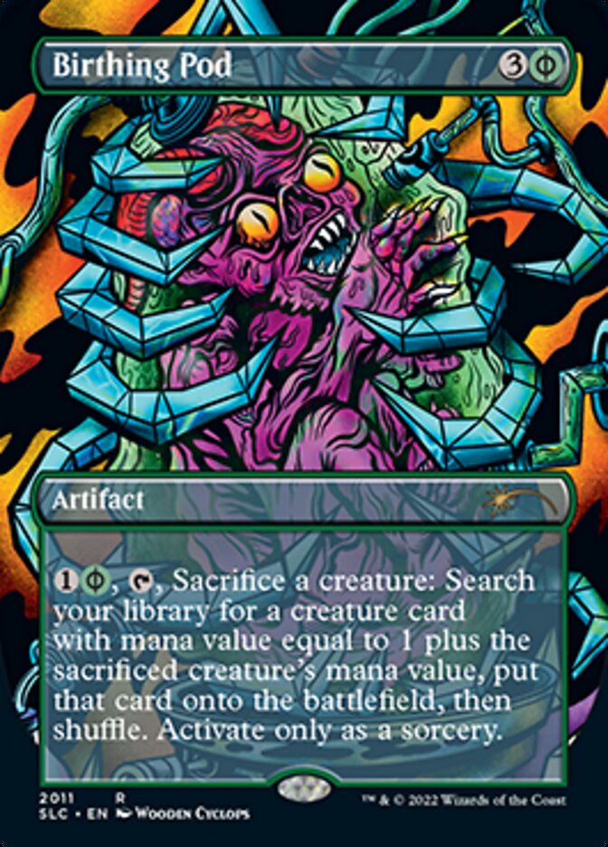 Birthing Pod (Borderless Alternate Art) [Secret Lair Countdown Kit] | Cards and Coasters CA