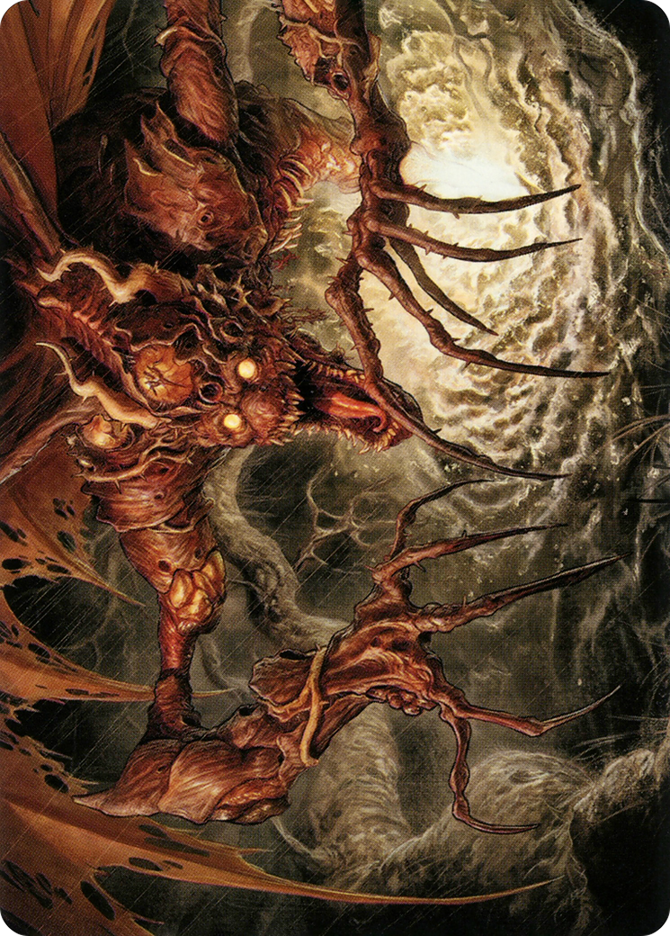 Archfiend of Sorrows Art Card [Modern Horizons 2 Art Series] | Cards and Coasters CA