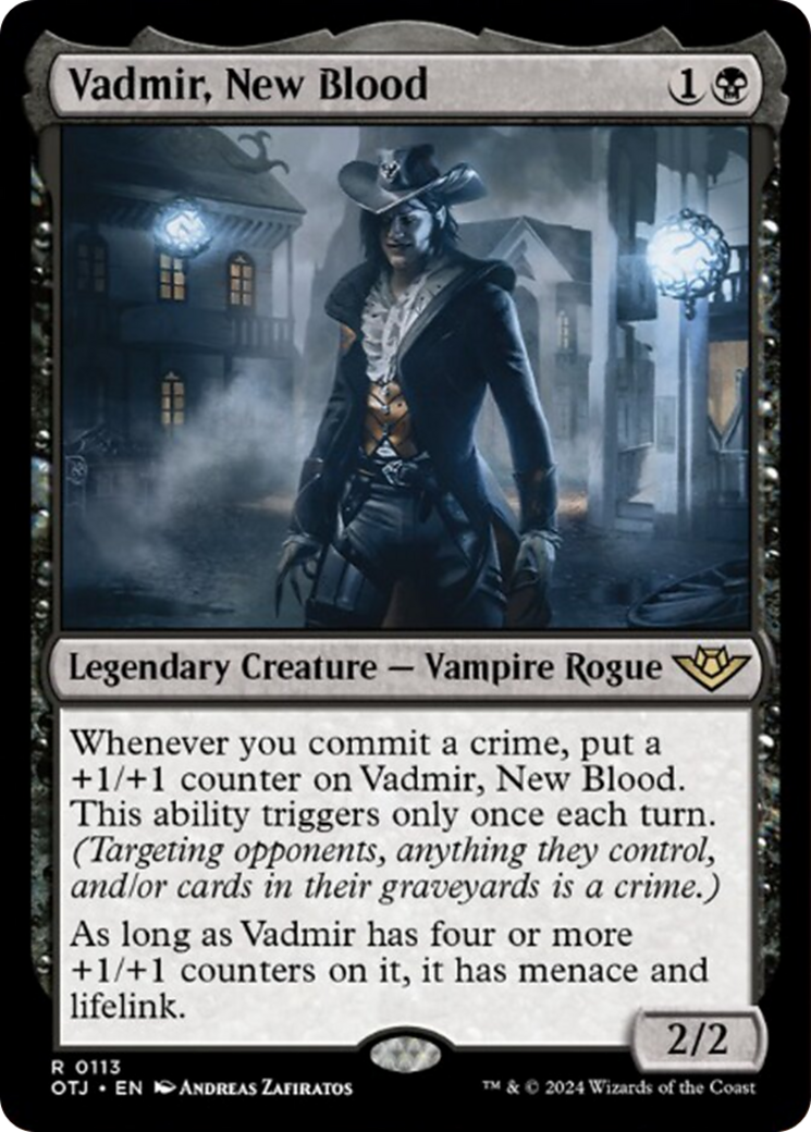 Vadmir, New Blood [Outlaws of Thunder Junction] | Cards and Coasters CA