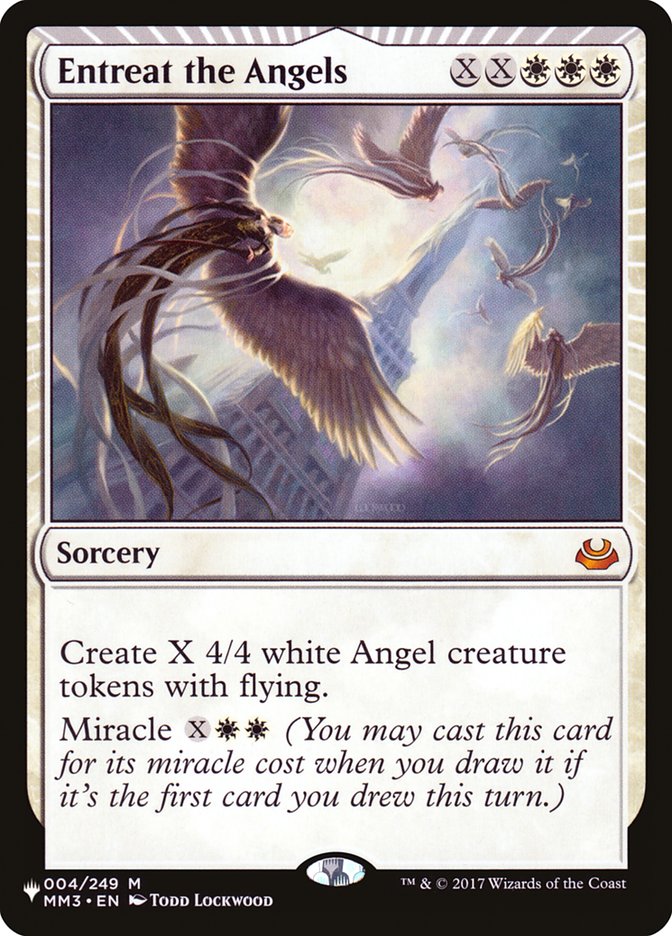 Entreat the Angels [The List] | Cards and Coasters CA