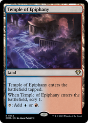 Temple of Epiphany [Commander Masters] | Cards and Coasters CA