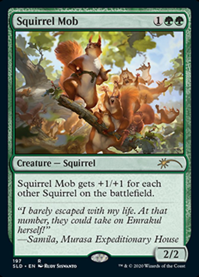 Squirrel Mob [Secret Lair Drop Series] | Cards and Coasters CA