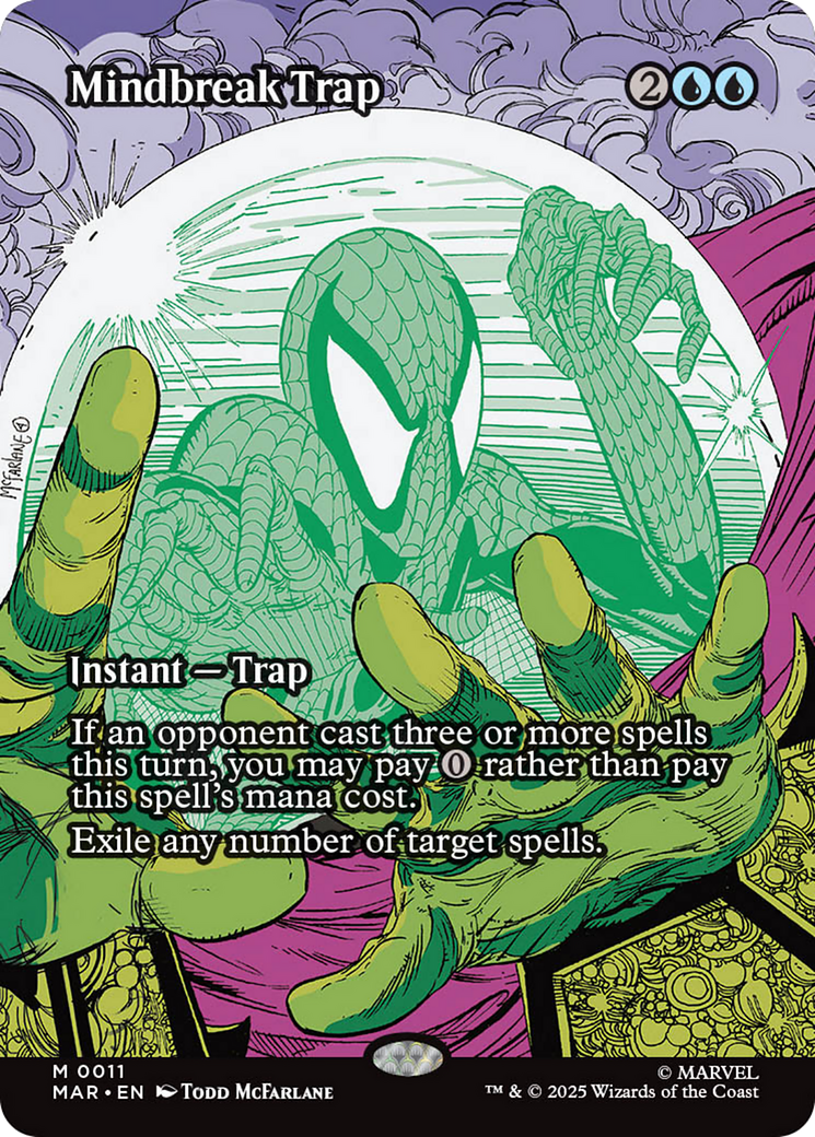 Mindbreak Trap (Borderless) [Marvel's Spider-Man: Eternal-Legal] | Cards and Coasters CA